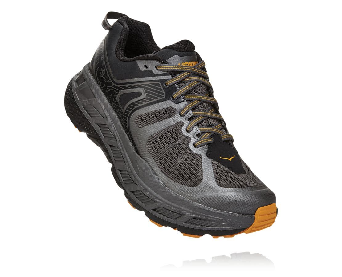 Hoka One One Stinson Atr 5 Herren Trailrunning Schuhe Dunkel Grau | (DE-5760KZHMB)